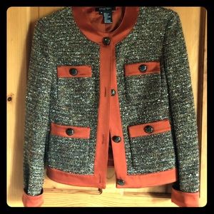 Lovely wool/silk blend jacket